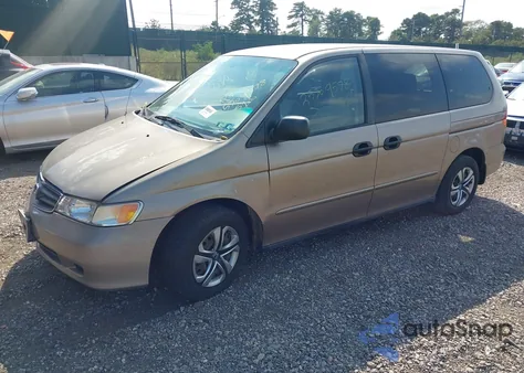 2003 Honda Odyssey Lx из США, поврежденный, VIN 5FNRL18563B088711